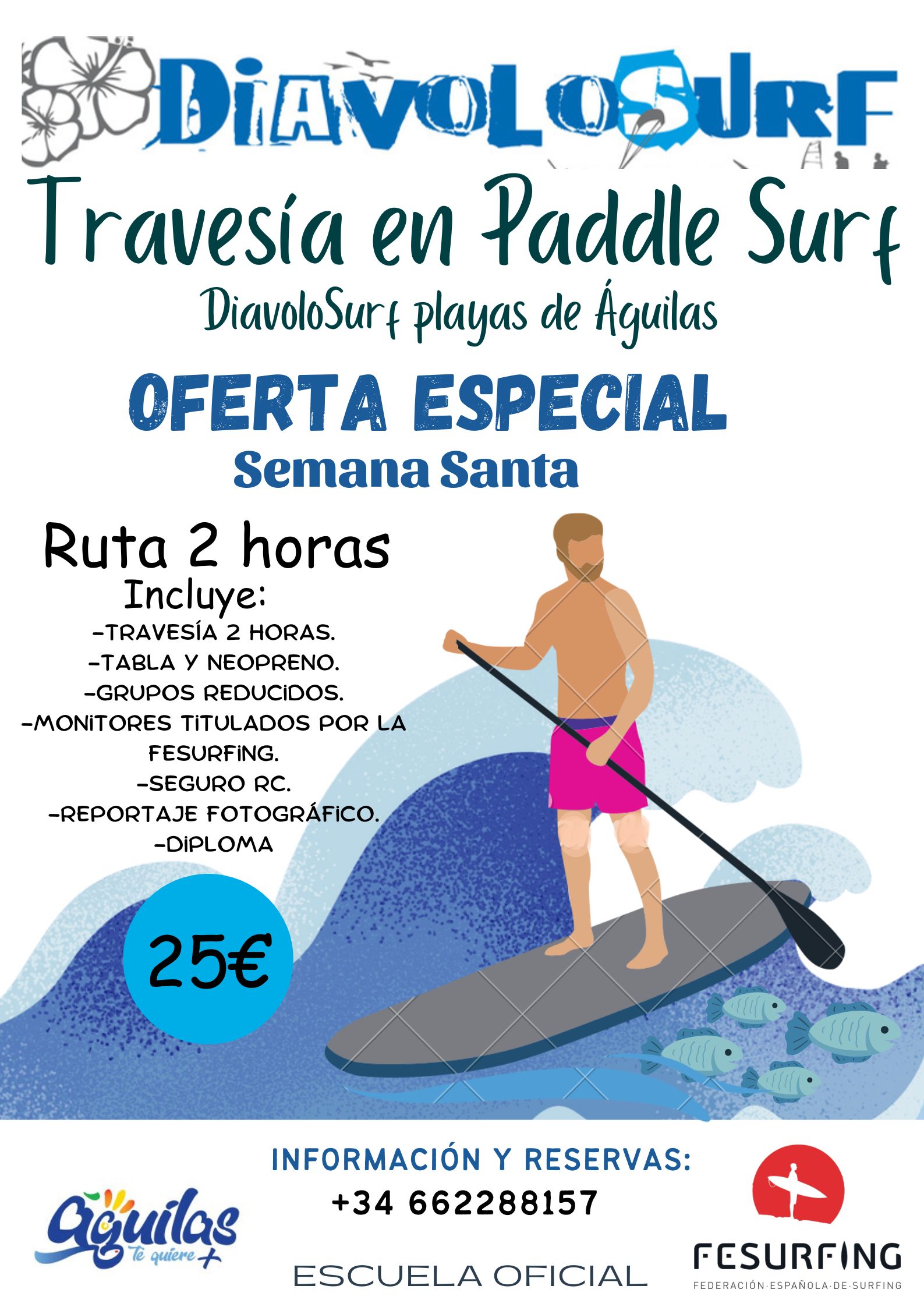 RUTAS DE PADDLE SURF ESPECIAL SEMANA SANTA 