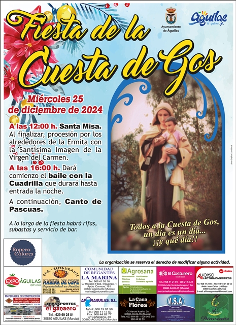 FIESTA DE PASCUAS EN LA CUESTA DE GOS 