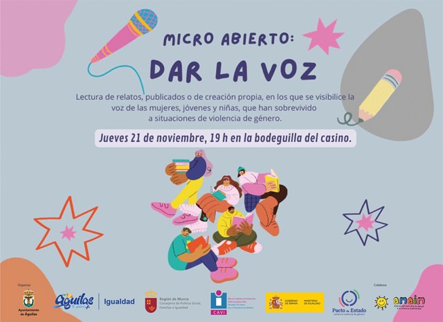 MICRO ABIERTO : DAR LA VOZ 